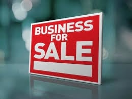 Business for sale sign