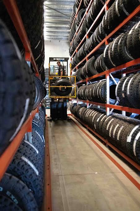 Tyre storage racks, tyre services business for sale